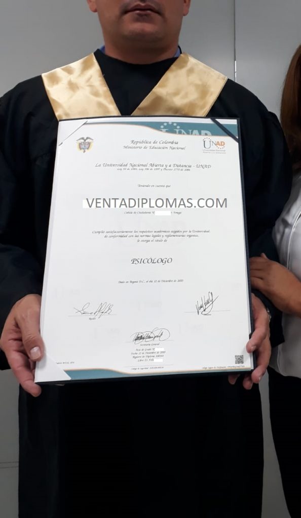 VENTA DE DIPLOMAS UNIVERSITARIOS EN COLOMBIA